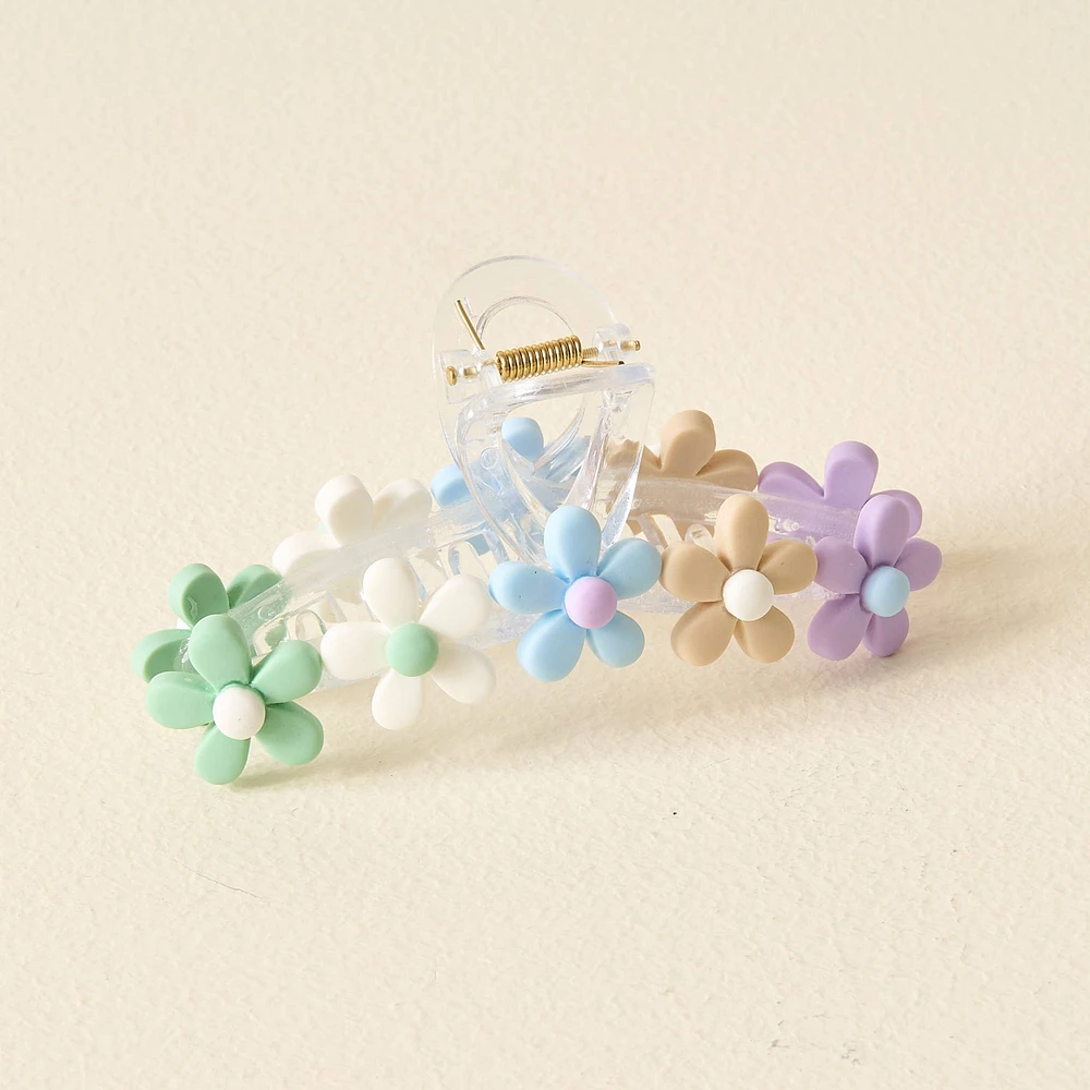 Daisy Claw Clip - Cool