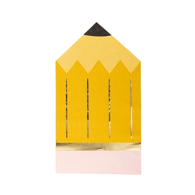 Pencil Shaped Napkins - 18 ct.