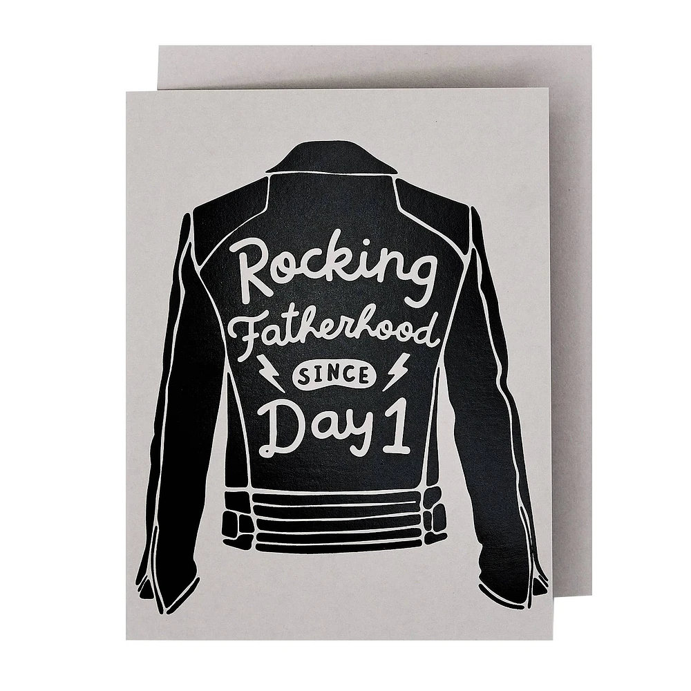 Rocking Fatherhood Since Day 1 Card