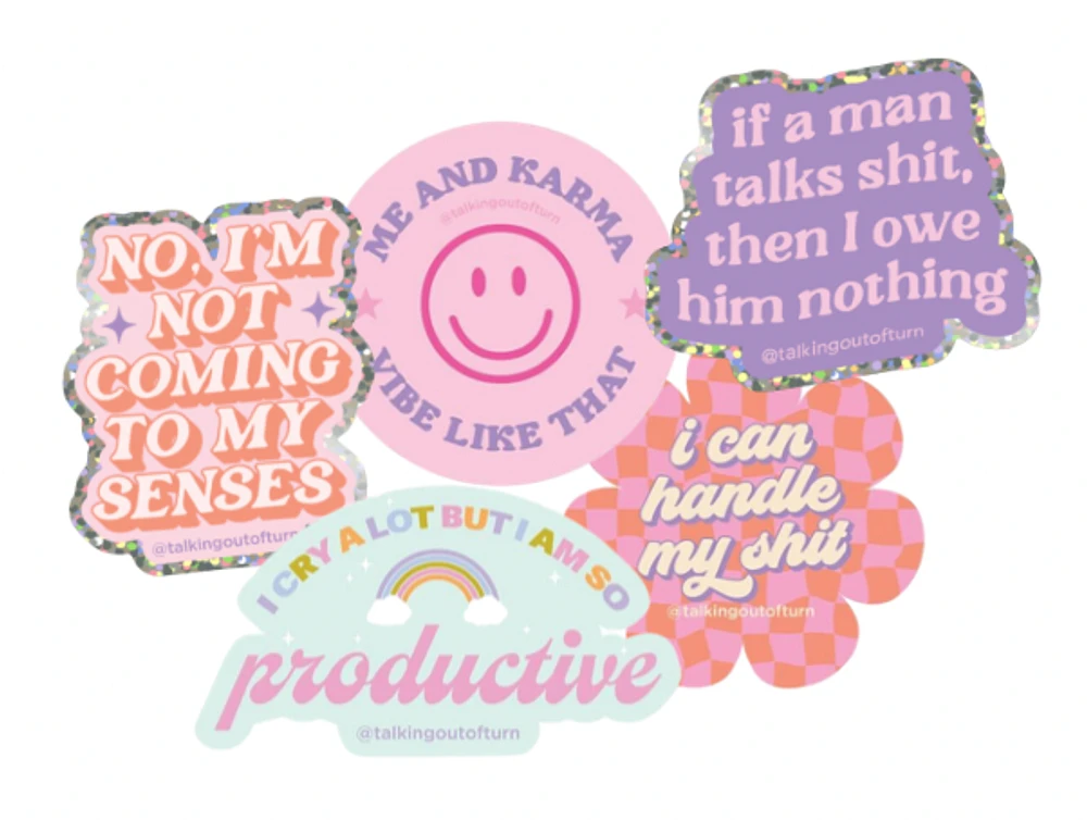 Swiftie Stickers (Taylor Swift Inspired): Me and Karma