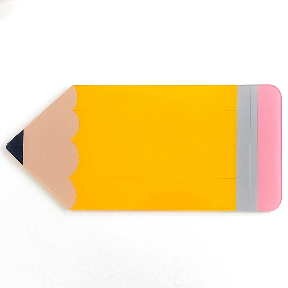 Acrylic Pencil Charcuterie Tray