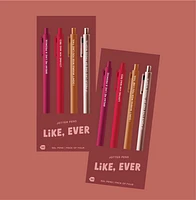 Taylor's Version Jotter Sets!! (Taylor Swift) : Like Ever (Red)