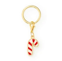 Candy Cane Dog Collar Charm