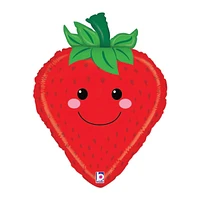 Happy Strawberry Foil Balloon