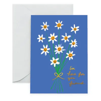 BUNCH O FLOWERS - Sympathy Card