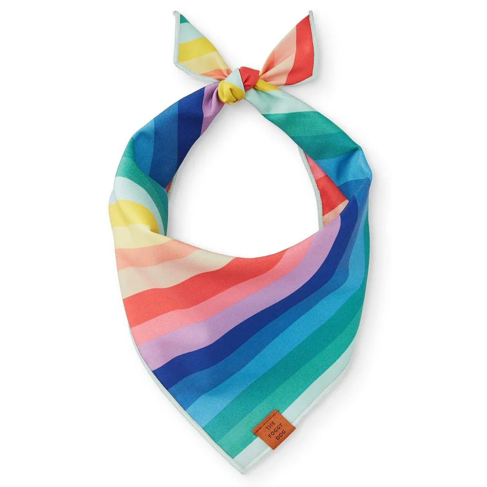 Over the Rainbow Dog Bandana