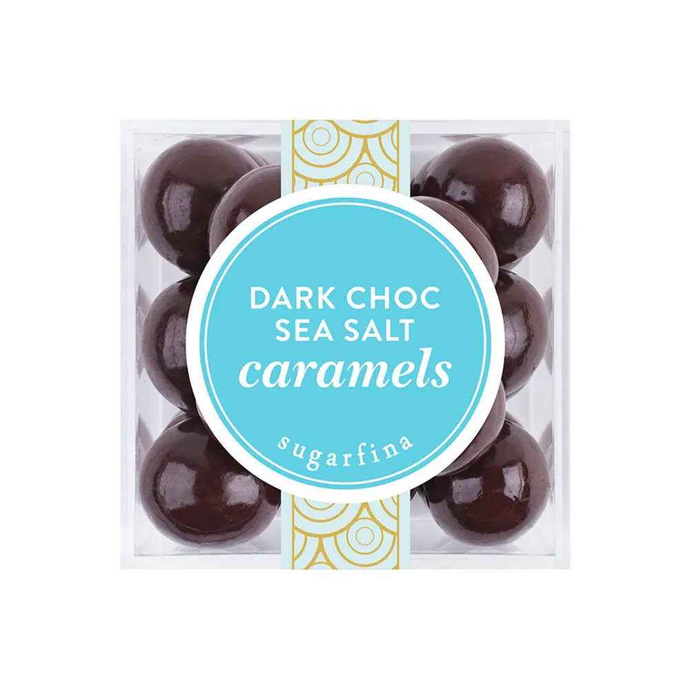 Dark Chocolate Sea Salt Caramels - Small