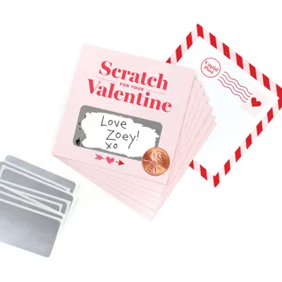 Scratch-off Valentines