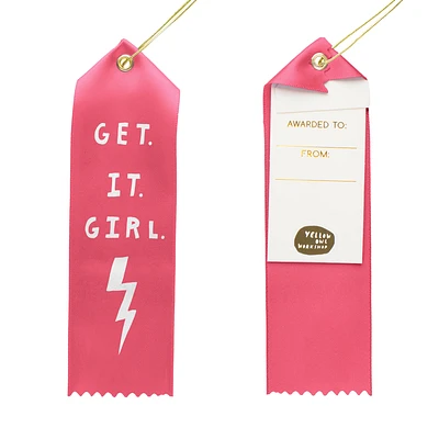 Get. It. Girl Award Ribbon