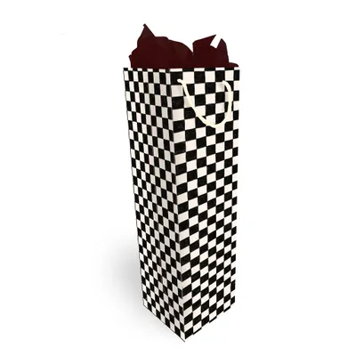 Checkers Wine Gift Bag