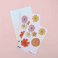 Flower Power Sticker Set