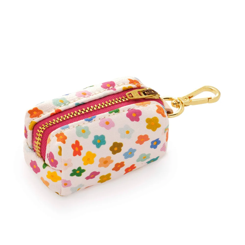 Rainbow Flower Summer Poop Bag Dispenser