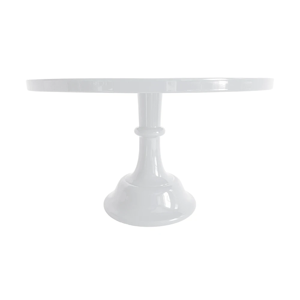 Melamine Cake Stand - White
