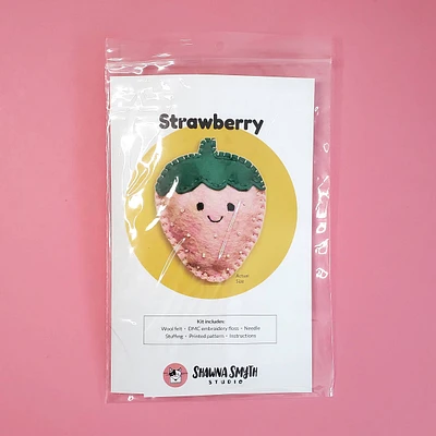 Strawberry DIY Felt Kit