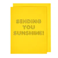 Sending You Sunshine Friendship Card