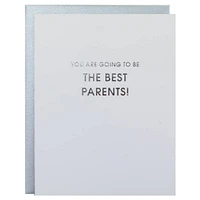 Going to Be the Best Parents Letterpress Card