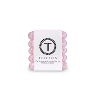 tinyTELE Hair Ties - Rose Water Pink
