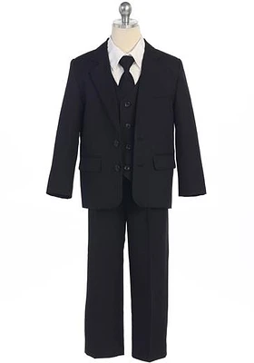 2-Button, 5 Piece Suit Set