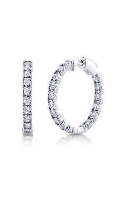 Shy Creation Diamond Hoop Earrings SC55006309