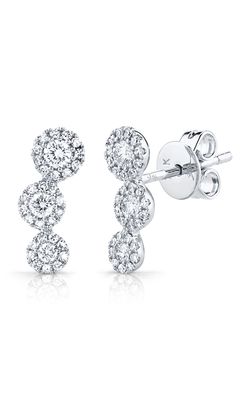 Shy Creation Diamond Stud Earrings SC55005436V2