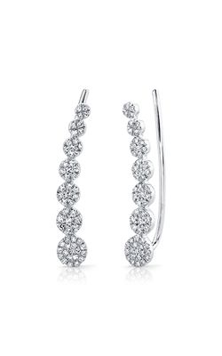 Shy Creation Diamond Ear Crawler Earrings SC55002407