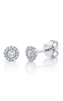 Shy Creation Diamond Stud Earrings SC55002599