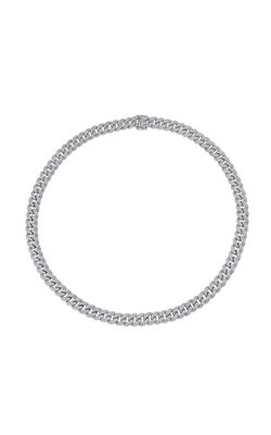 Shy Creation Diamond Pave Link Necklace SC55021354Z18