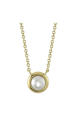 Shy Creation Cultured Pearl Circle Necklace SC55025176