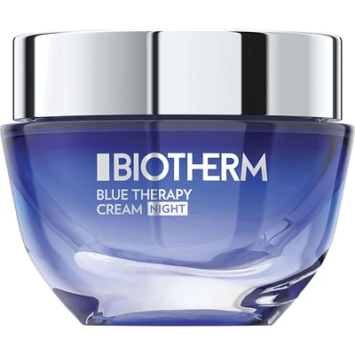 Blue Therapy Anti Aging Night Cream, Firming and Repairing on Fine Lines