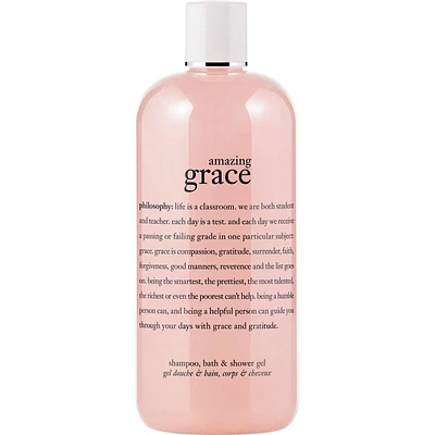 amazing grace perfumed shampoo, bath & shower gel