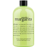 senorita margarita shampoo, shower gel & bubble bath