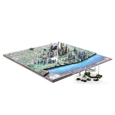 4D Cityscape 40026 Hong Kong Puzzle : : Toys & Games