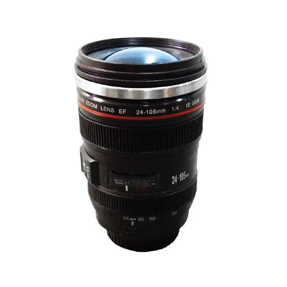 Camera Lens Mug Black 11 OZ