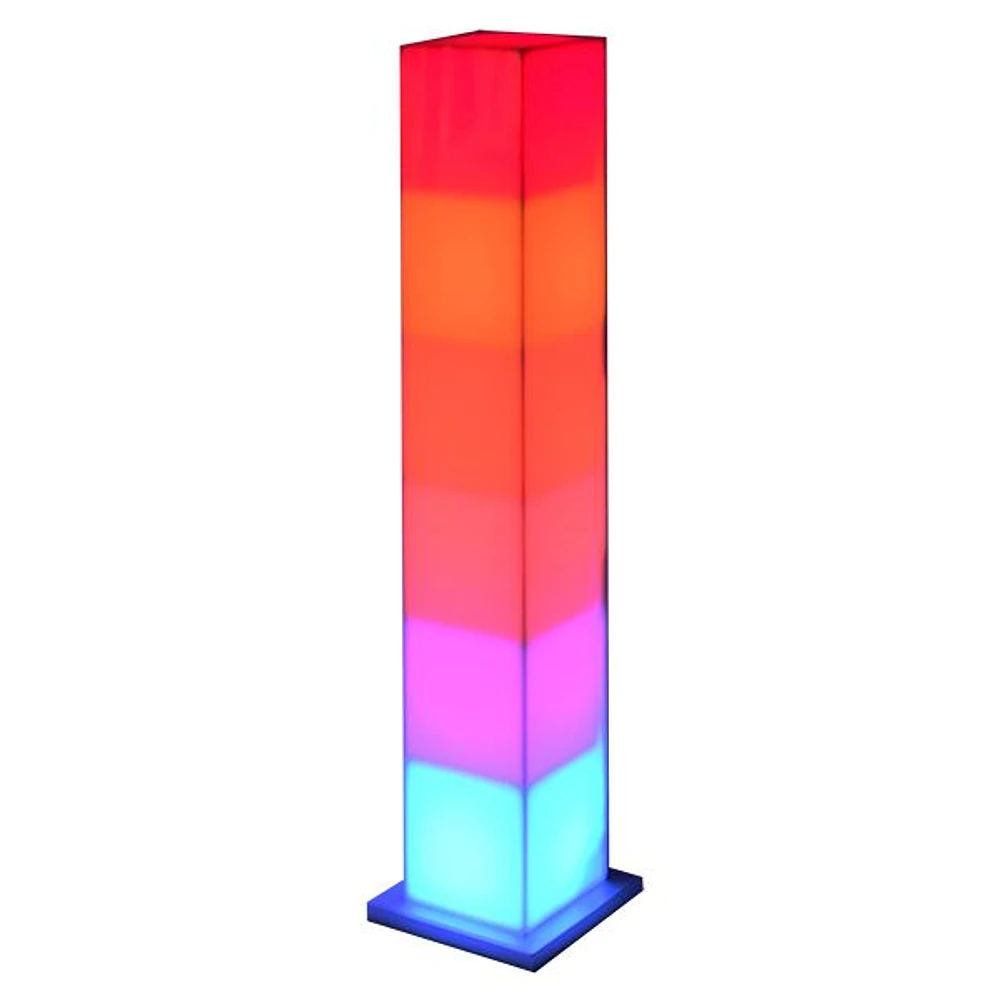 LED Colour Changing Square Pole