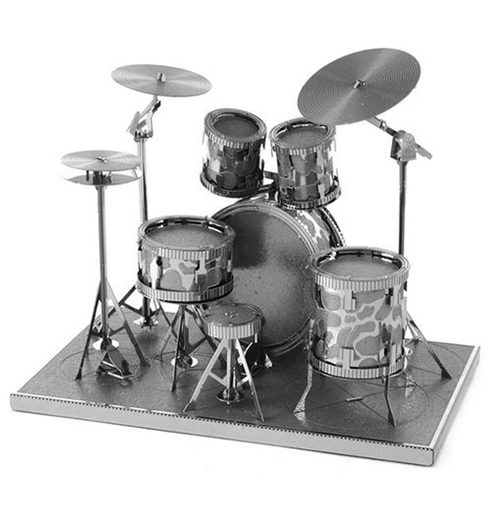 Metal Earth Drum Set 3D Model Kit