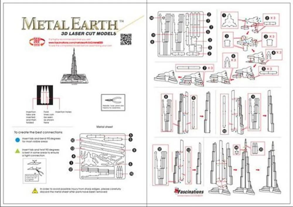 Metal Earth Golden Gate Bridge 3D Model Kit