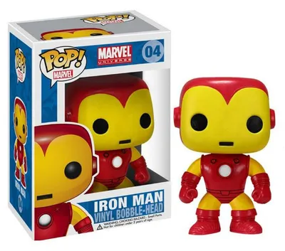 POP Marvel Retro Iron Man Vinyl Figure