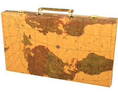 Map Design Backgammon 18″