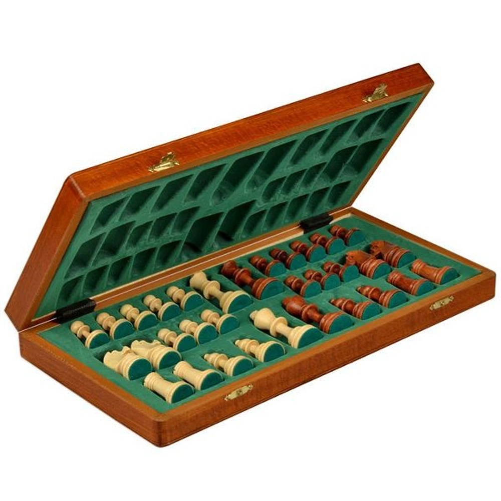 Staunton No. 4 Wood Tournament Chess Set