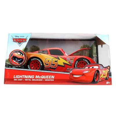 Buy Jada Toys 1:24 Scale Disney Pixar Lightning McQueen XRS Radio