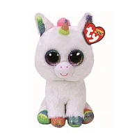 TY Beanie Boos Pixie White Unicorn Medium Plush Toy