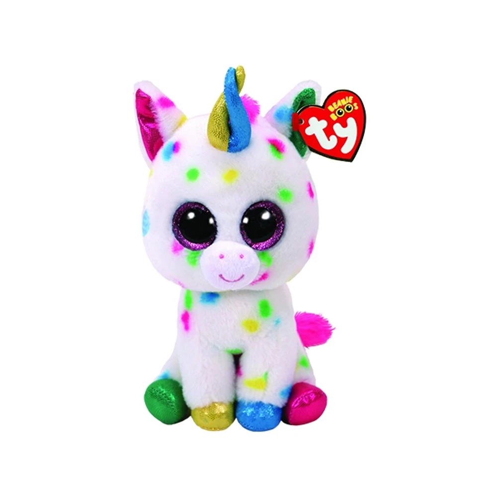 TY Beanie Boos Harmonie – Speckled Unicorn Plush Toy