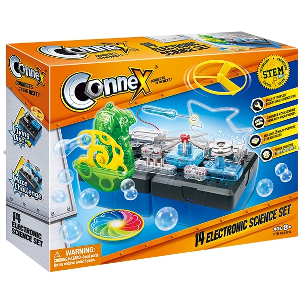 Connex: 14 Electronic Science Set Science Kit