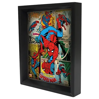 Classic Spider-Man Shadow Box