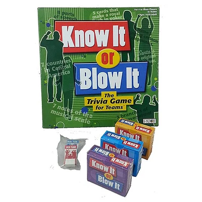 Know It Or Blow It