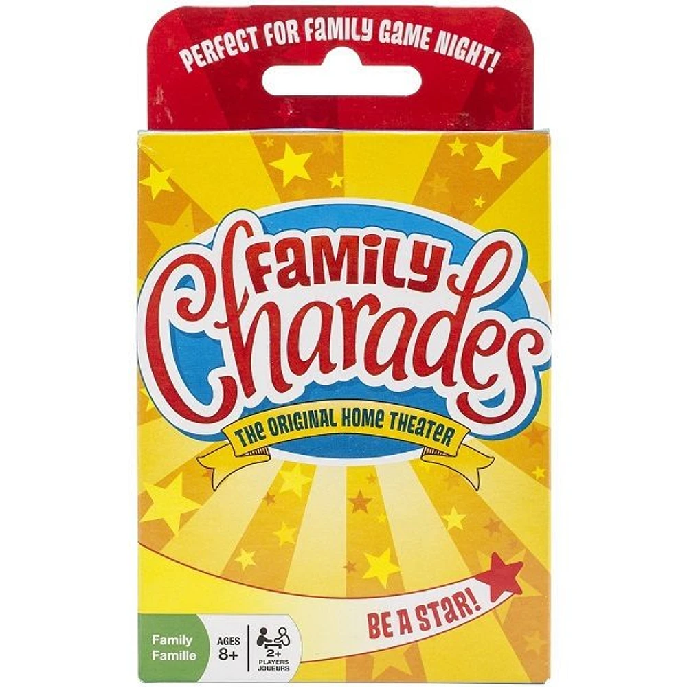 Family Charades Card Game