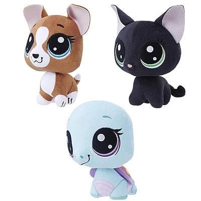 Littlest Pet Shop Bobble Head Plush Assorted