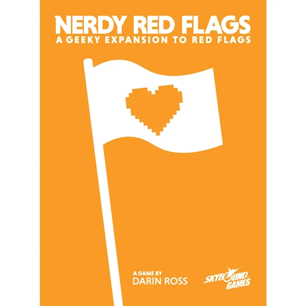 Mind Games Nerdy Red Flags Card Game: A Geeky Expansion to Red Flags |