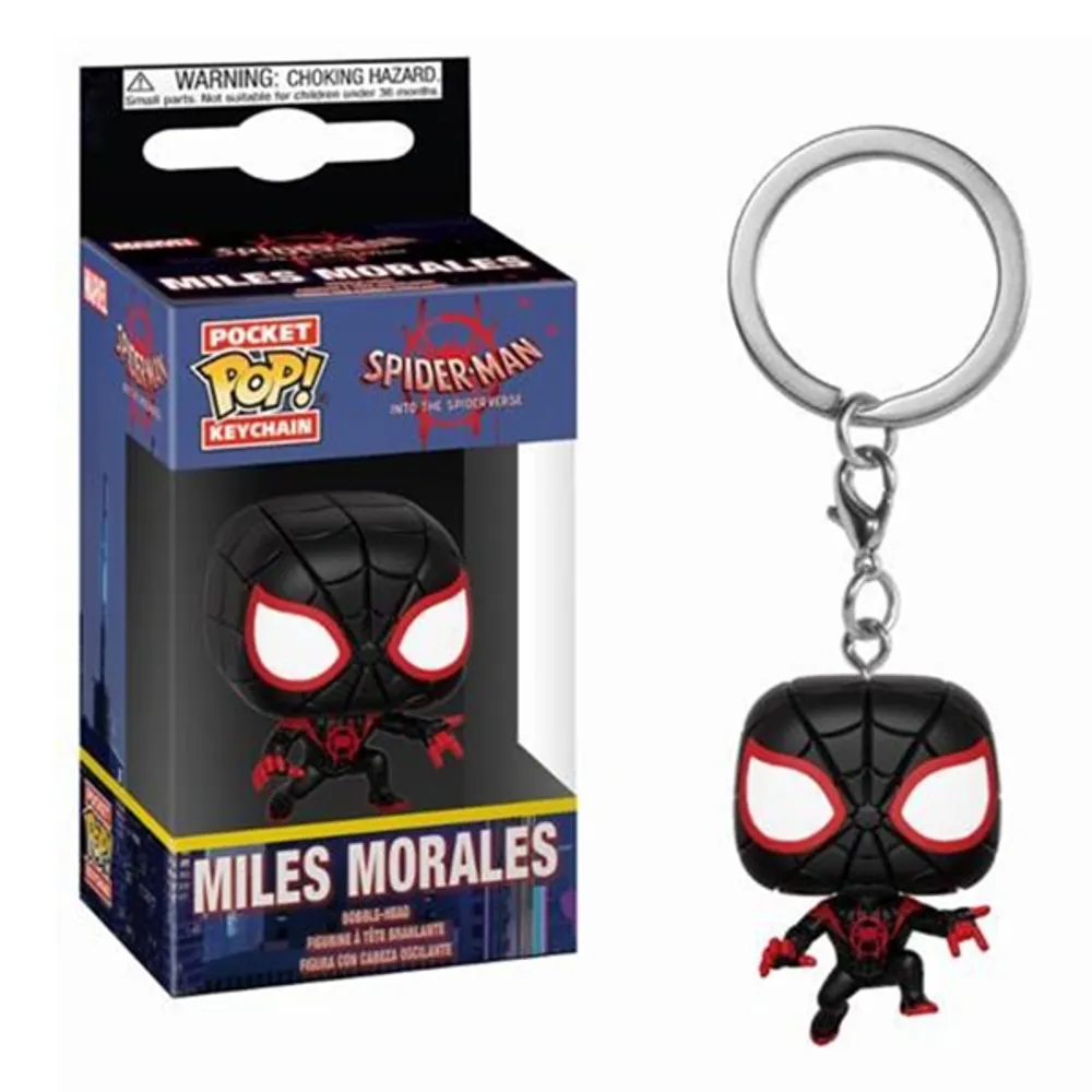 Funko Pop Keychain - Miles Morales (Winter Suit)