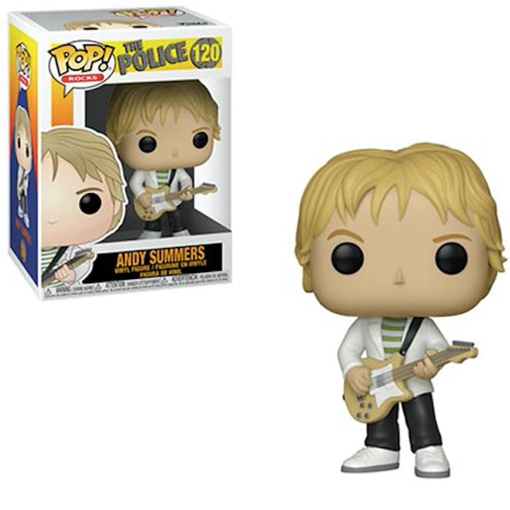 Pop The Police Andy Summers Vinyl Figure